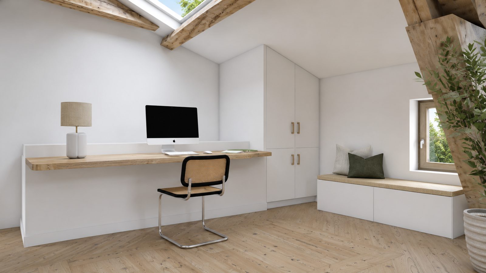 Aménagement de bureau dans un quartier d'affaires de Lyon