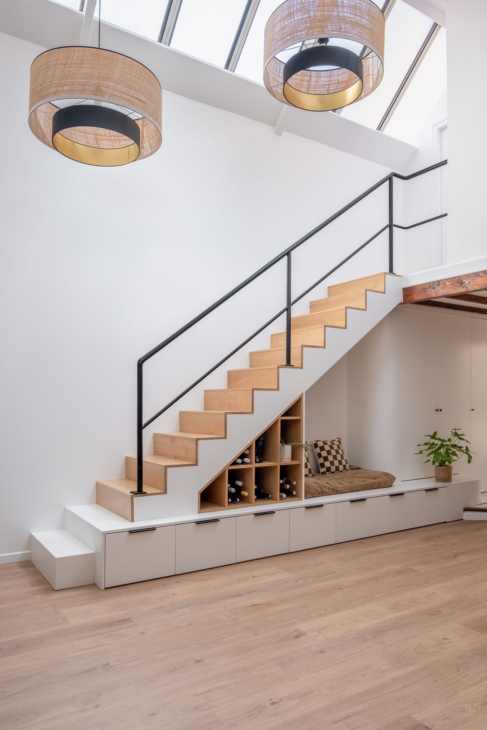 Meuble sur-mesure dans un appartement à Lyon