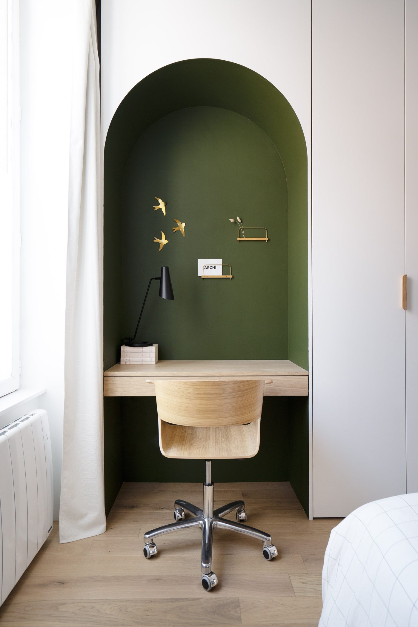 Coin bureau cosy à la maison à Lyon