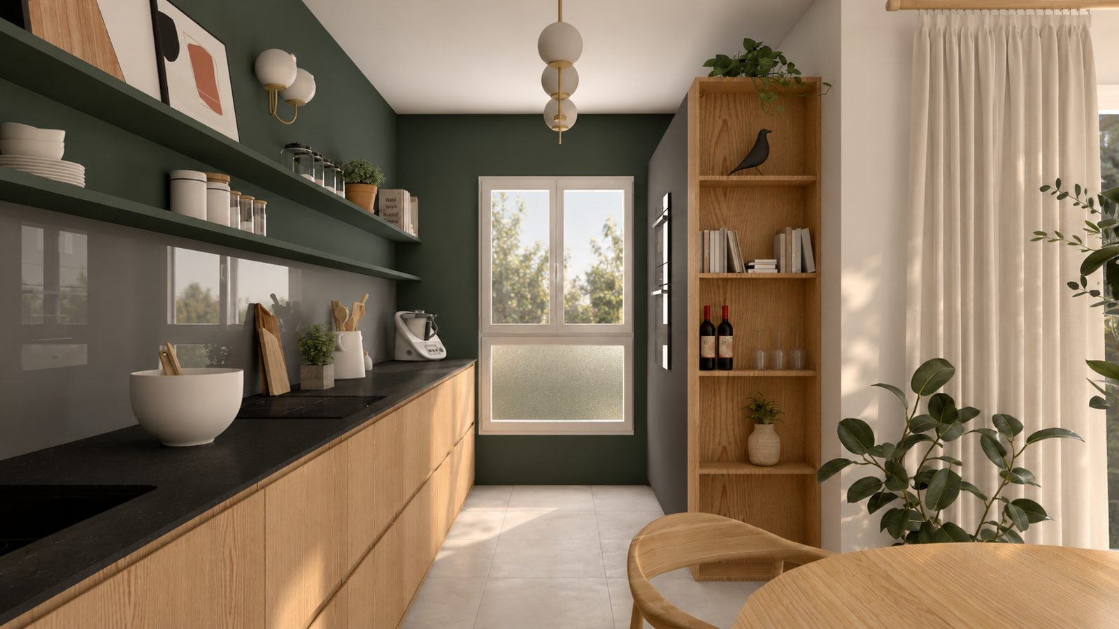 Aménagement d'appartement neuf dans un quartier récent de Lyon